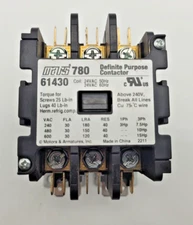 Mars 780 61430 Definite Purpose Contactor 24VAC 50/60Hz