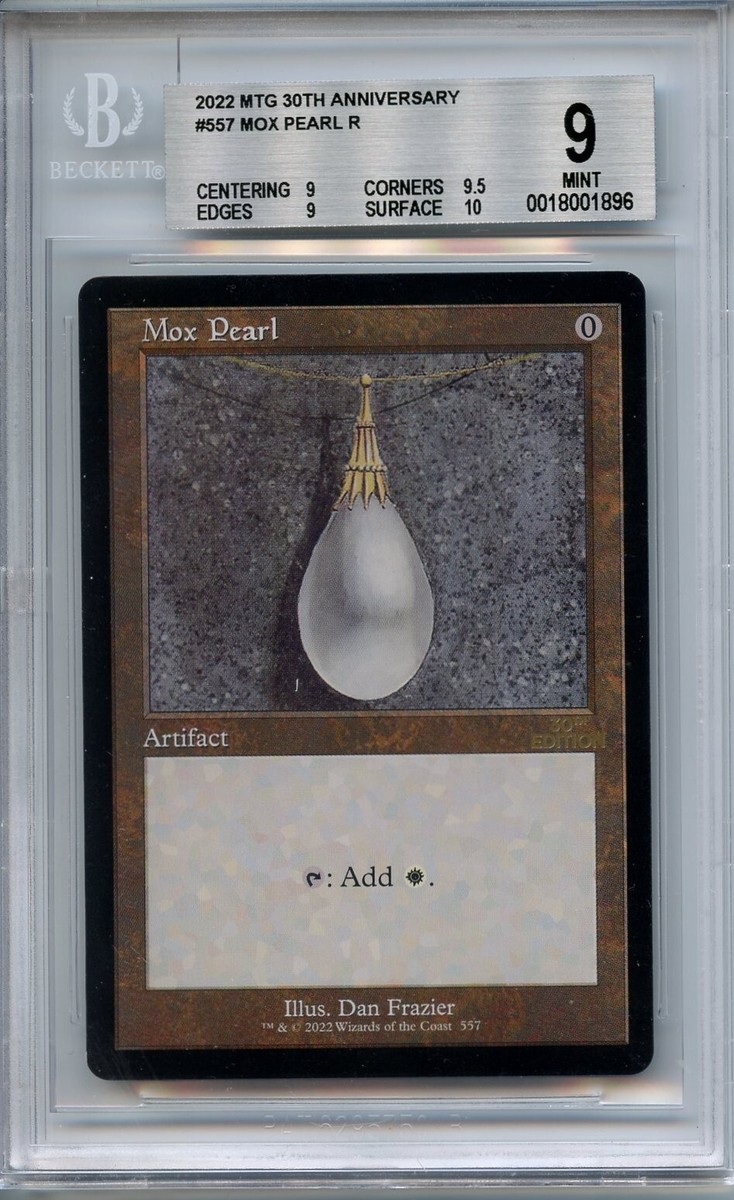 MOX PEARL Retro Frame MINT BGS 9++ (9, 9.5, 9, 10) 30th