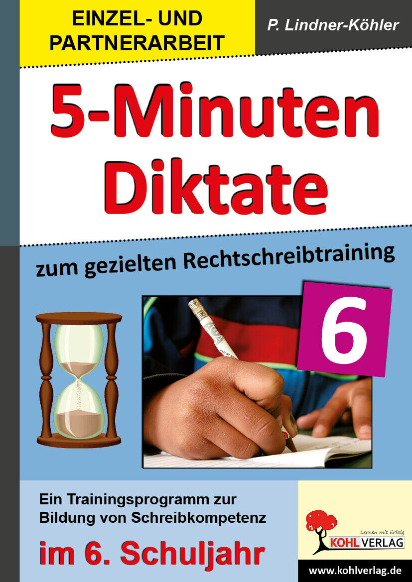Thumbnail - Petra Lindner-köhler / 5-minuten-diktate / Klasse 6