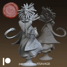 32mm DnD Miniature Lady of Pain by EthanTSavage