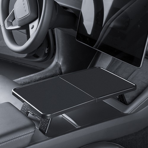 Car Table Tray for 2020-2024 Tesla Model Y/3 Center Console Foldable Table Desk - Afbeelding 7 van 13