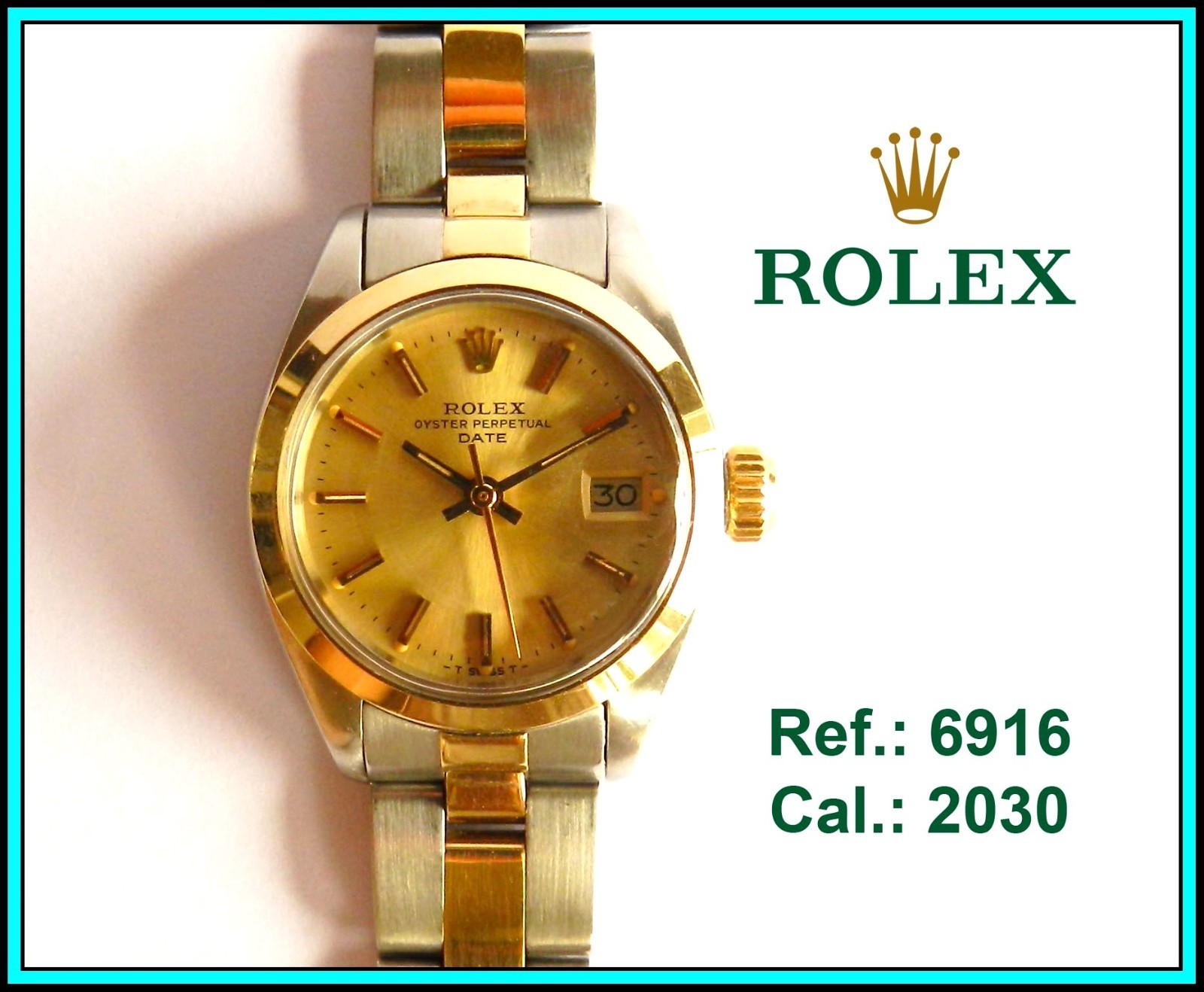 ROLEX Oyster Perpetual Date 6916 x