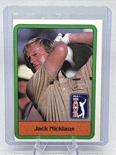 1981 Donruss Golf Stars - Jack Nicklaus #13 (RC) PGA HOF NM