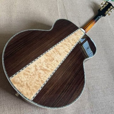 All solid 43-inch high-quality acoustic guitars with ebony fingerboard