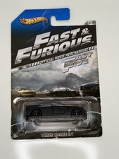 Hot Wheels Fast & Furious 2011 Dodge Charger R/T Diecast 1:64 Black Unopened