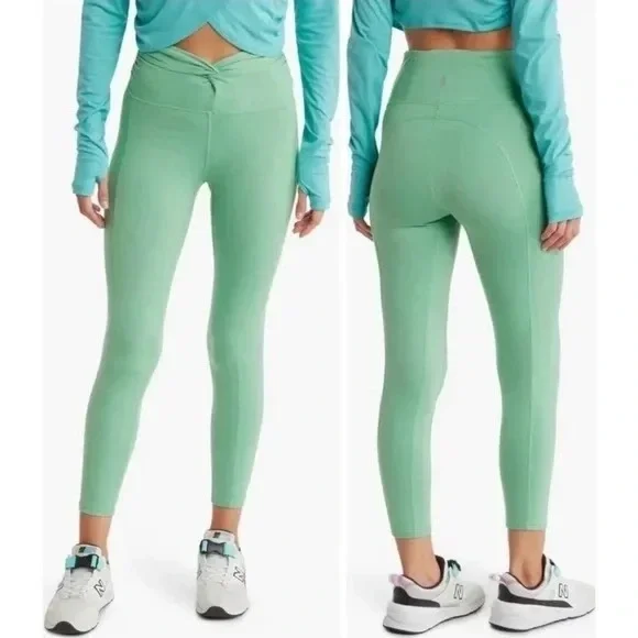 FP Movement | Breathe Deeper Leggings Free People Washed Jade Size Large
