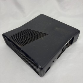 Xbox 360 S Slim Model 1439 Matte Black Console Only Tested  Works No Hard Drive