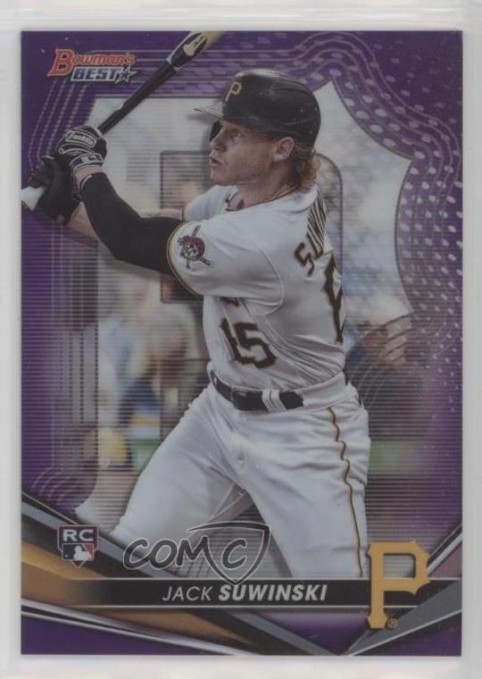 2022 Bowman's Best Purple Refractor 236/250 Jack Suwinski #32 0u2r