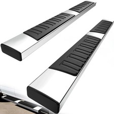 6 Inches Running Boards Compatible with 2015-2026 Ford F150 Supercrew Cab, 2017-