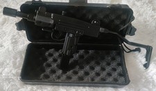 ✅Fun Gadget Uzi MP Pistola Accendino Tempesta Accendino Pistola Lighter ✓