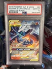 2019 Pokemon Sun & Moon Unbroken Bonds Reshiram Charizard Tag Team 20/214 PSA 10