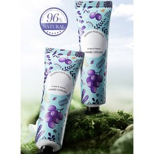 Set Of 5 Hand Lotion 30gx3Pcs Grape Scented Nourishing Hand Cream Hydrating
