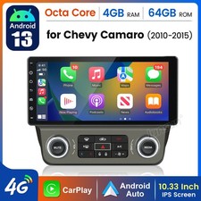 For Chevy Camaro 2010-2015 10.33"4+64G Android14 Carplay Car Radio GPS Head Unit