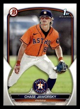 Chase Jaworsky 2023 1st Bowman Draft ROOKIE CARD #BD-45 Houston Astros FREE SHIP