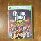 Guitar Hero Aerosmith Xbox 360 Complete CIB w/ Manual Tested Working