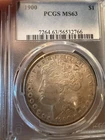 1900 P Morgan Silver Dollar PCGS MS-63