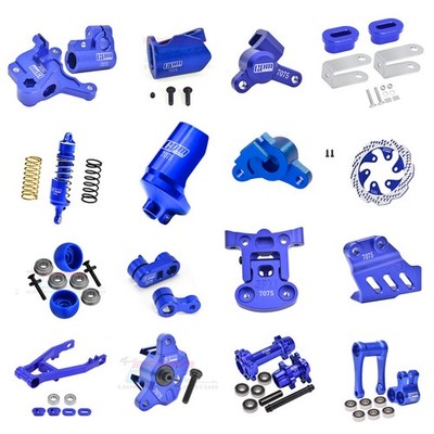 Vollmetall-Upgrade-Teile für LOSI-1/4 PROMOTO-MX Motorrad RTR RC-Zubehör Modify