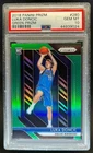 2018-19 Prizm Luka Doncic RC Prizms Green Rookie #280 Mavericks PSA 10