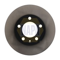 2X Napa Bremsscheibe BelüFtet Ø302Mm FüR Renault Master III Kasten FV EV HV