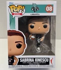SABRINA IONESCU New York Liberty Funko POP! WNBA #08 Vinyl Figure NEW MINOR WEAR