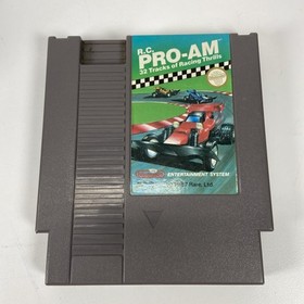 Lot of 4 NES Authentic Cartridges Untested RC Pro Am Top Gun Days Thunder Tecmo