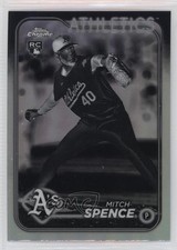 2024 Topps Chrome Update Negative Refractor Mitch Spence #USC166 0x2z