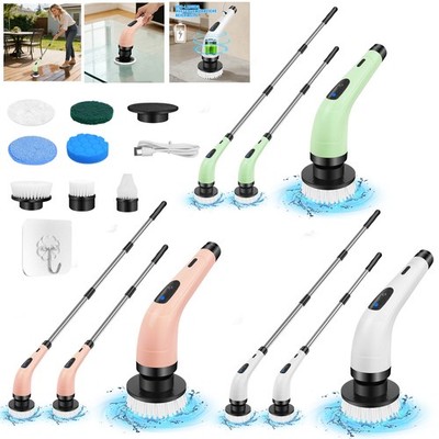 Turbo Scrub Elektrische Akku-Reinigungsbürste 360° Spin Reinigung Scrubber 7 in1