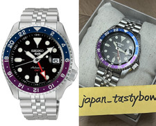 Seiko 5 Sports SBSC021 SKX Sports Style GMT Japan Colors Automatic Watch Men NEW