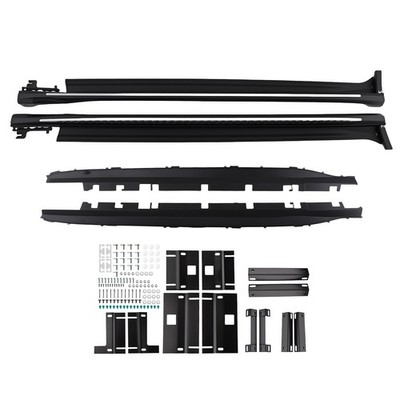 Alu Seitentrittbretter for BMW X3 G01 2017-2023 Links Rechts Schwarz 2x