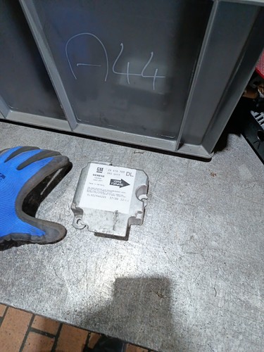 Opel Astra G Airbag Steuergerät ECU 24416703DL / 1923594 / 5WK42977, 24416703 DL