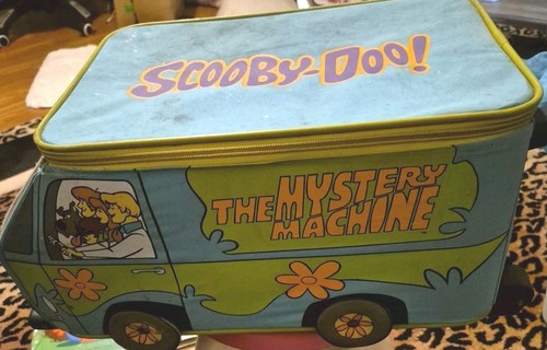 Rare 90’s Collectible Scooby-Doo Gang The Mystery Machine Rolling Suitcase