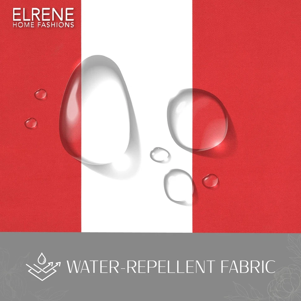 Home Fashions Highland Stripe Indoor/Outdoor Curtain Panel, 50 inches X 108 i... - Image 4 of 4