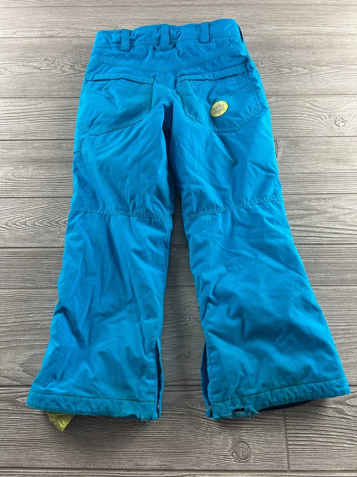 Burton DryRide Snow Ski Skiing Snowboard Pants, Blue Kids Youth Medium 7/8 - Image 4 of 4