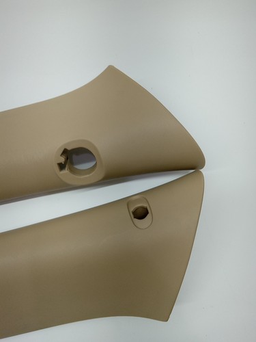 07-14 GM SUV Beige Tan LH RH Bose Tweeter A-Pillar Trim Panel Pair OEM - Bild 9 von 20