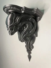 Alien xenomorph wall shelf 