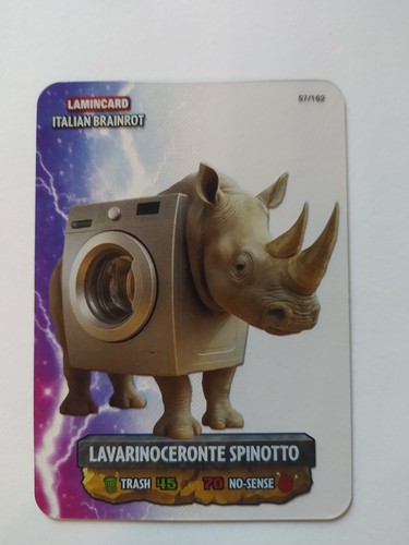 LAMINCARD ITALIAN BRAINROT MULTIVERSE - VENDITA CARTE SINGOLE - Photo 62/165