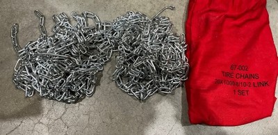Oregon 67-002 Tire Chains 20X1000-8/10-2 Link Spacing