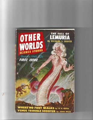 Other Worlds Science Stories Pulp # 1 nov 1949 VG