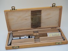 MAUSER Tiefenmikrometer-Satz 0&ndash;150 mm im Holzkoffer