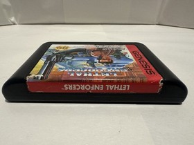 Lethal Enforcers (Sega Genesis) Cartridge ONLY - TESTED & AUTHENTIC 