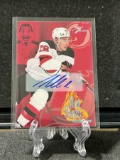 Timo Meier 2025-26 Flair #17 Hot Hues Auto #/99 Devils 🔥