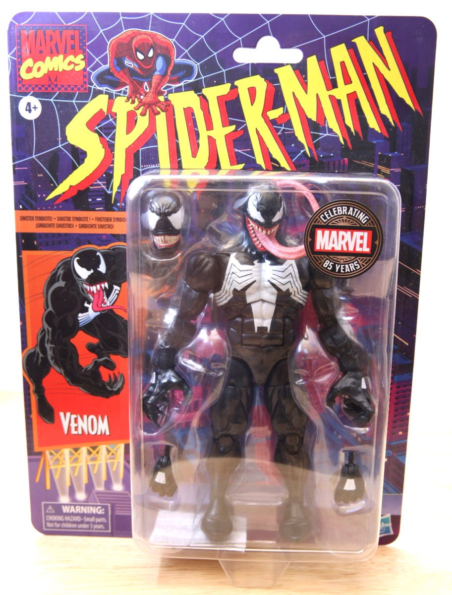 マーベルレジェンド　85周年　ヴェノム Marvel Legends 85th Anniversary Retro Venom Walmart Exclusive