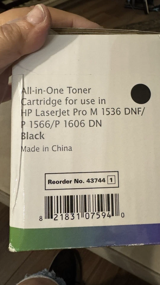 Media sciences all in one toner cartridge use HP LaserJet pro New Open box Black - Image 4 of 4