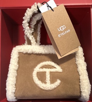 UGG x Telfar Small Shearling Shopper - Roasted Chestnut 