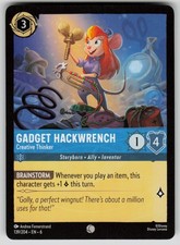 Gadget Hackwrench - Creative Thinker Azurite Sea 139/204 Disney Lorcana TCG NM