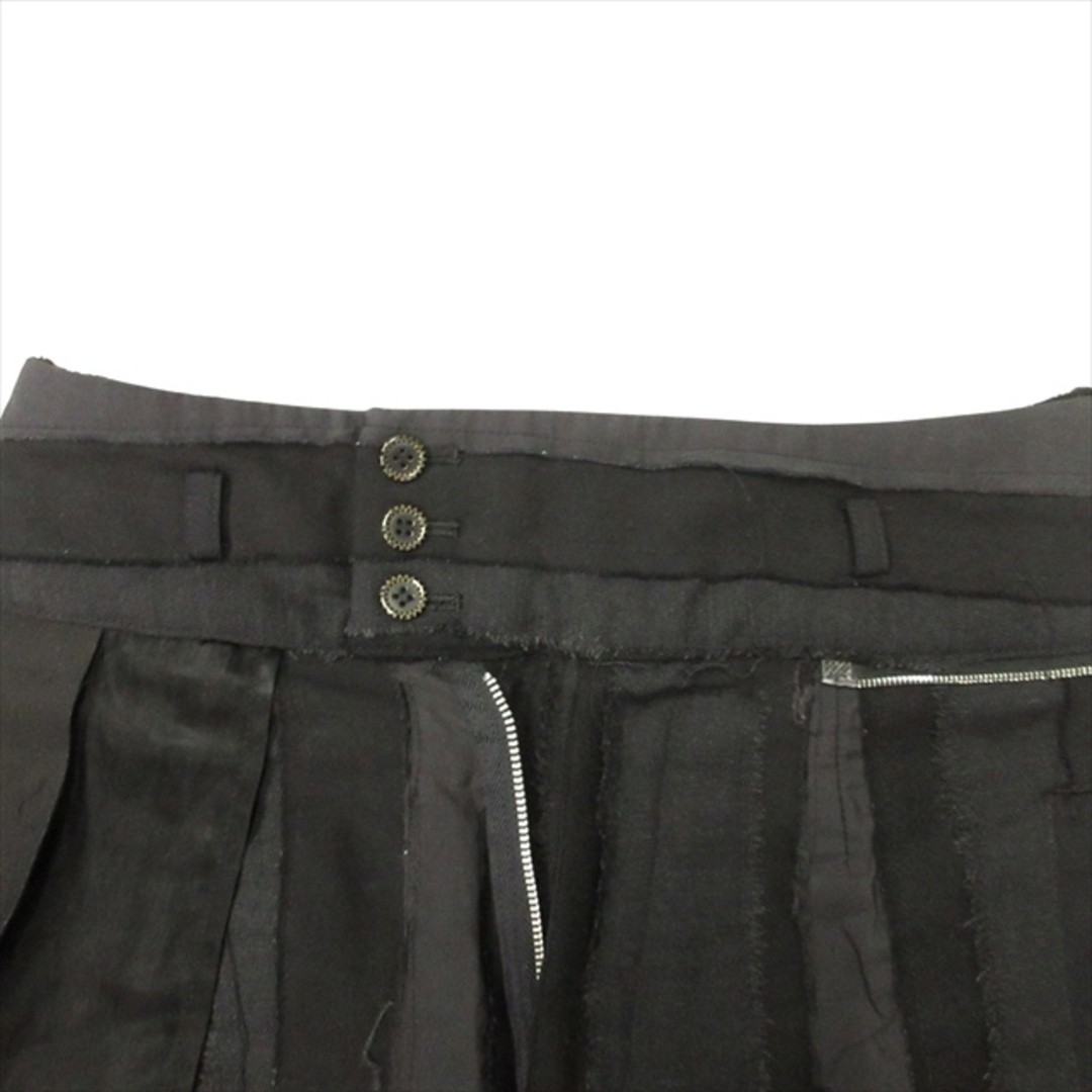 03ss Undercover SCAB Scabbed Patchwork Skirt Mini… - image 4