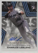 2023 Topps Series 1 Baseball Stars Black /199 Charles Leblanc #BSA-CHL Auto 0l2q