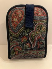 Knitting Needle Case w/ Circular Needles / Quilted / Multiple Pockets