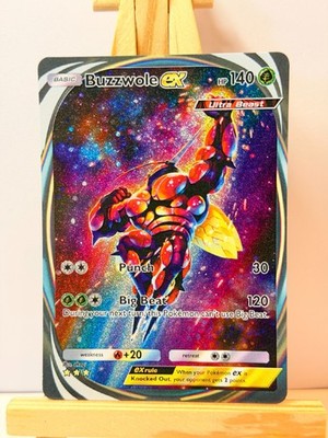 Buzzwole Pocket TCG Card FANMADE Full Alt Art Illustration Holo | eBay