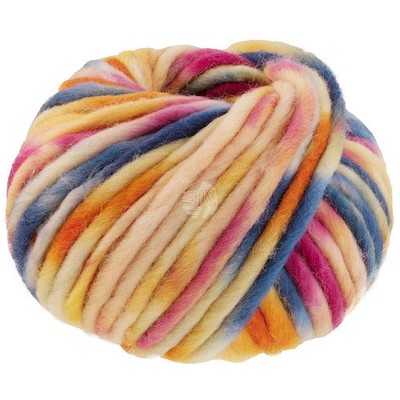 Wolle Kreativ! Lana Grossa - Confetti Fb. 20 rohweiß vanille rauchblau rosa